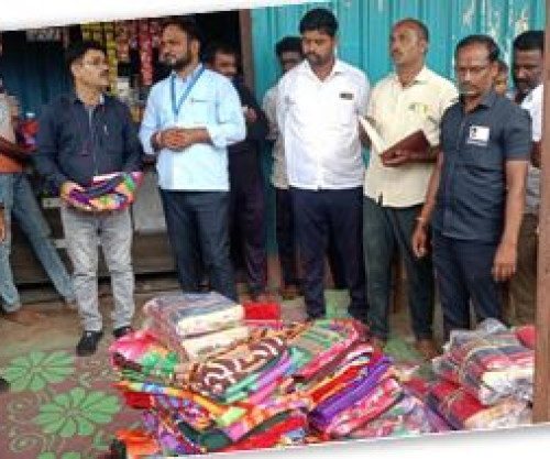 Flood Relief : Donated essential items to affected people