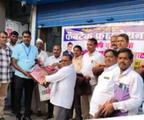  Donated essential items to affected people